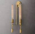 Fontanelle Double Wall Light, Bathroom Wall Sconce, 9"W x 6"D x 23"H