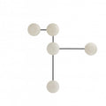 Glaze Wall Light, Hardwired Wall Sconce, Steel, 44"W x 44"H