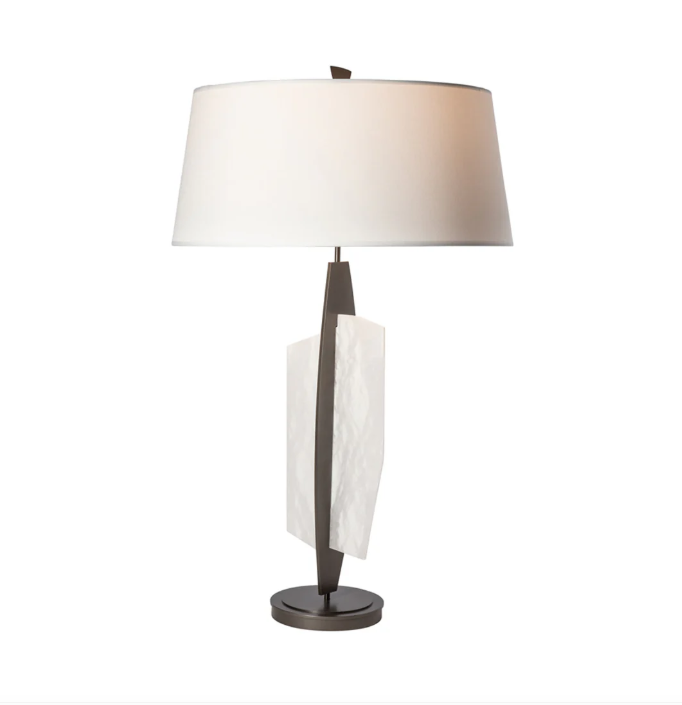 VOLTERRA Table Light, Bedside Table Lamp, 22"D X 35.5"H