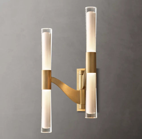 Brenta Double Articulating Wall Light, Bathroom Wall Sconce, detail 2