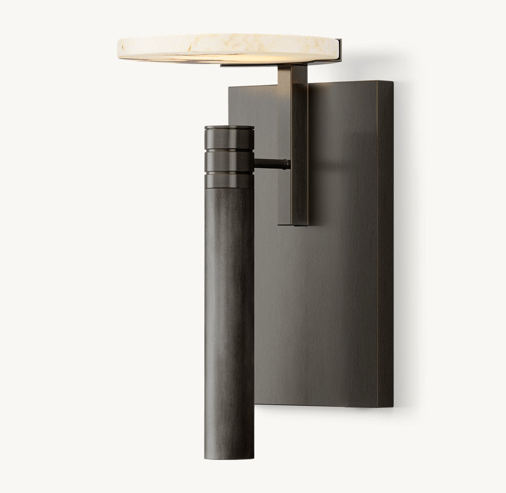 M└lange Disc Wall Light, Bathroom Wall Sconce, detail 10