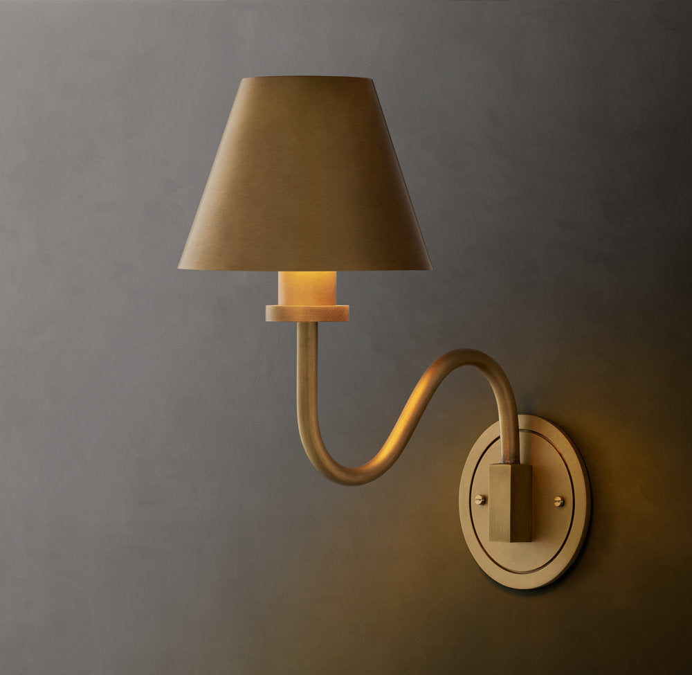 Clarence Wall Light, Bedroom Wall Sconce, detail 5