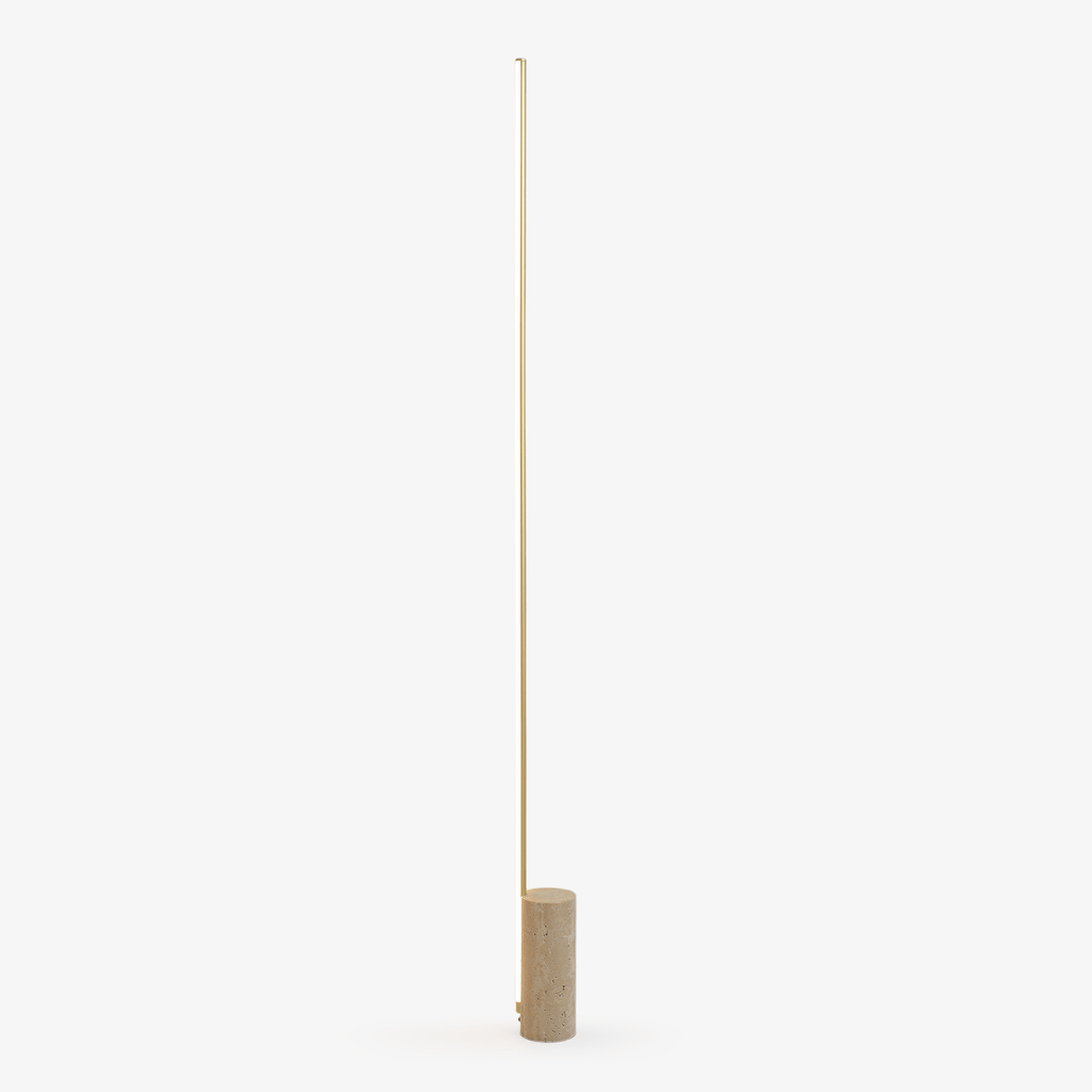 Geometric Linear Floor Light, Floor Lamp, Metal, Dia 13 cm x H 207cm