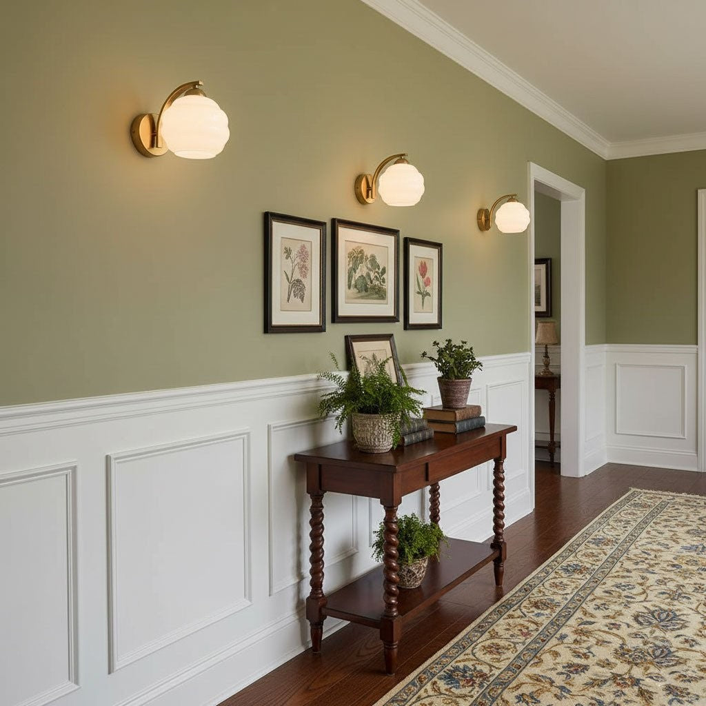 Deco Revival Wall Light, Bedroom Wall Sconce, detail 14
