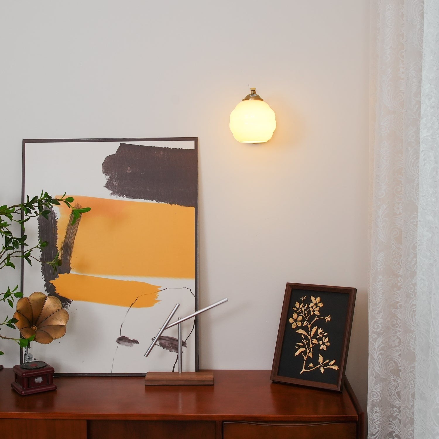 Deco Revival Wall Light, Bedroom Wall Sconce, detail 42