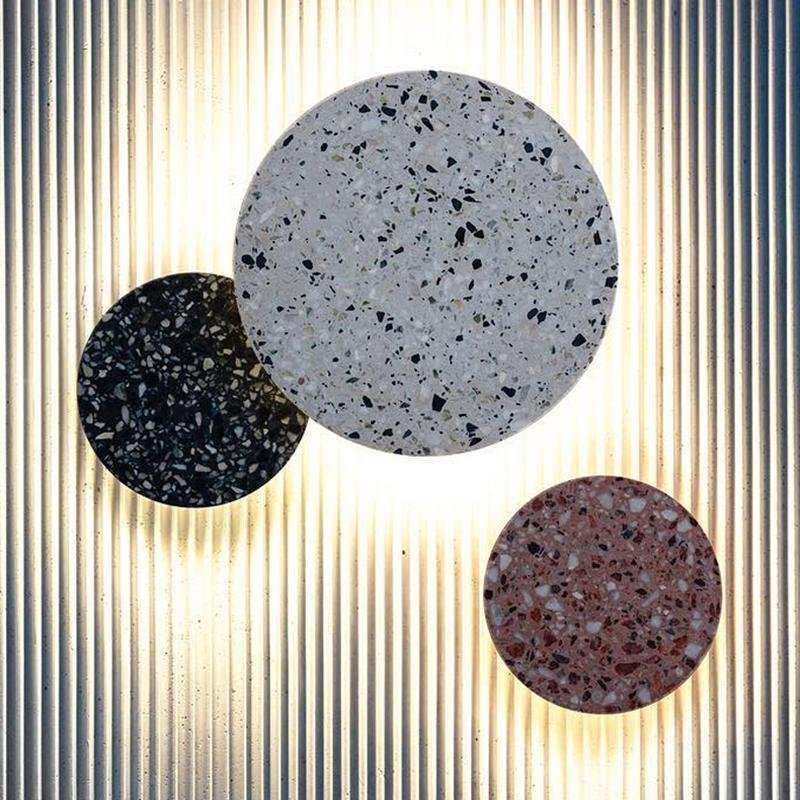Terrazzo Clean-Lined LED Exterior Wall Fixtures Waterproof Porch Lighting, Outdoor Wall Light, detail 4