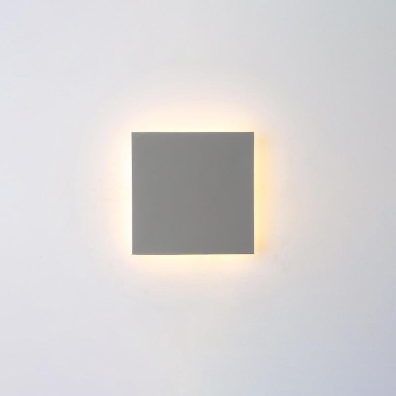 Contemporary Waterproof LED Exterior Wall Fixtures in Flat and Square Designs, Outdoor Wall Light, detail 9
