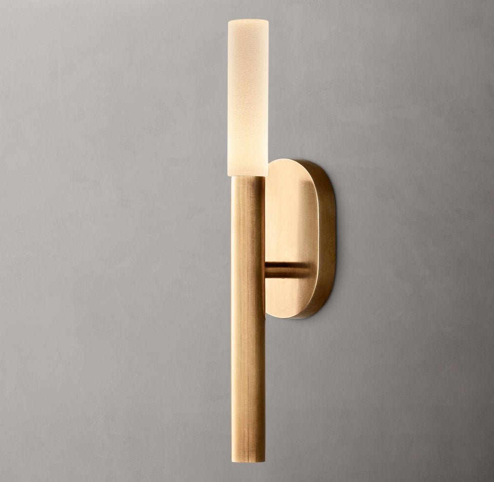 Rousseau Wall Light - 3"W x 5"H, Bathroom Wall Sconce, detail 4