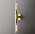 Cannele Linear Wall Light, Bathroom Wall Sconce, 22"W x 4"D