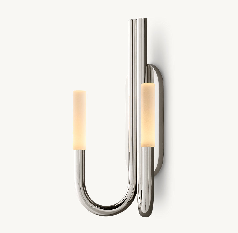 Rousseau Double Wall Light, Bathroom Wall Sconce, detail 14