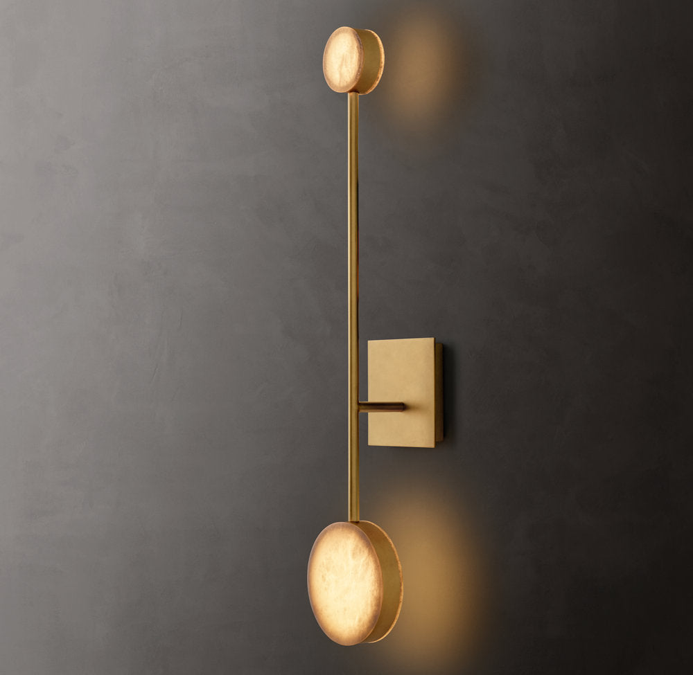 Alexander Wall Light 28", Bedroom Wall Sconce, detail 5