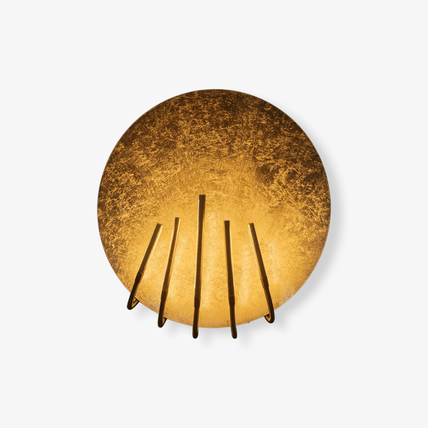 Golden Aura Wall Light, Hardwired Wall Sconce, detail 11