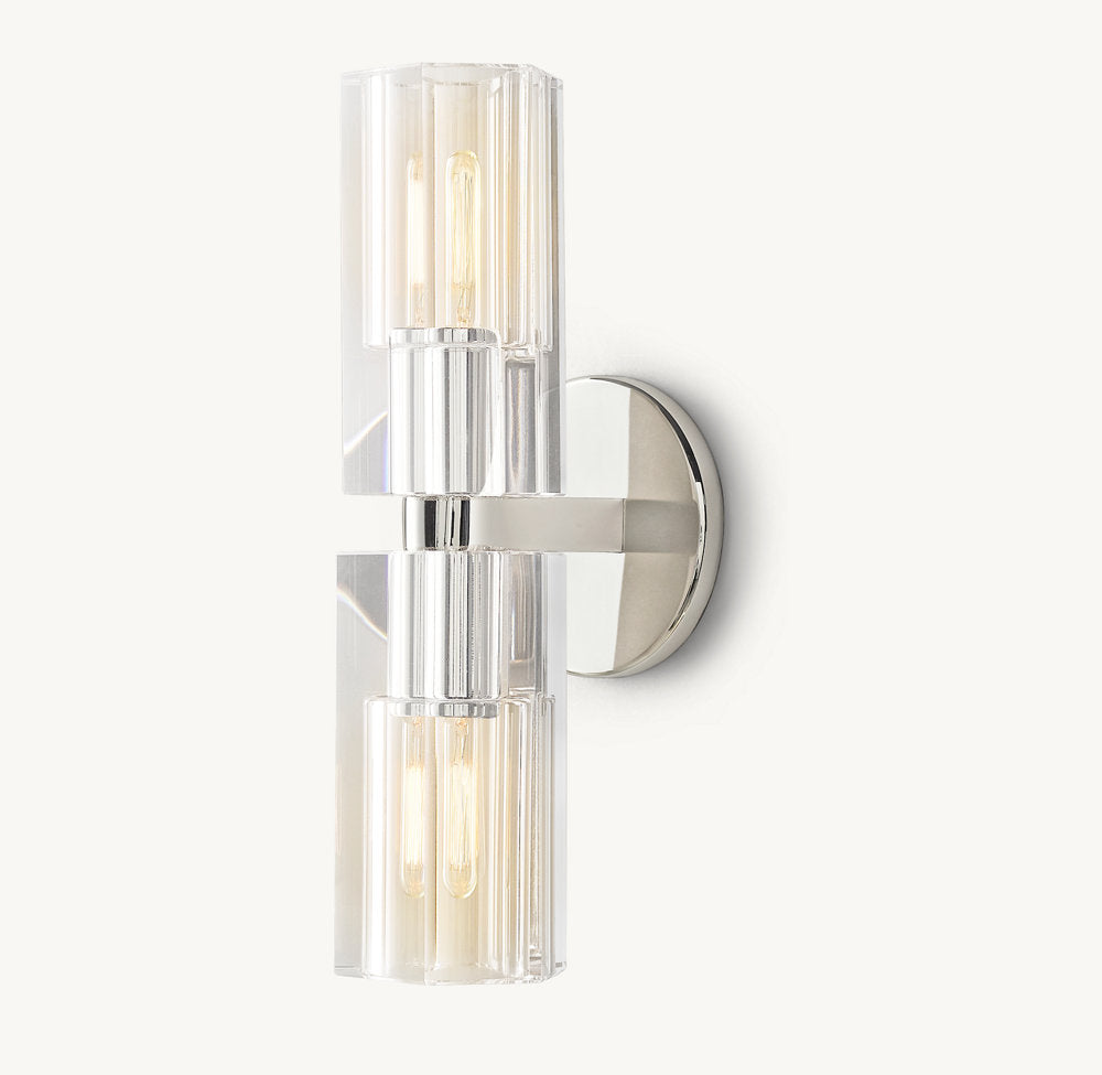 Arcachon Linear Wall Light, Bathroom Wall Sconce, detail 16