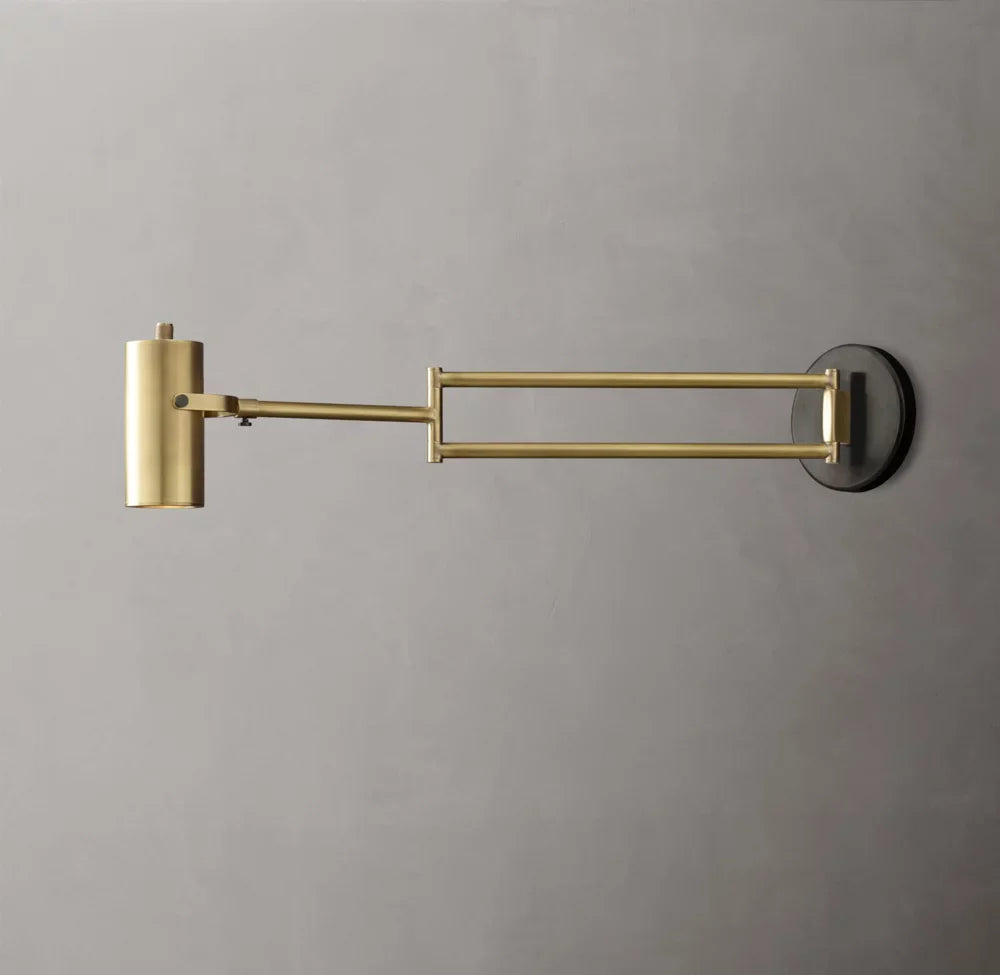Champeaux Swing-Arm Wall Light, Plug-In Wall Sconce, detail 6