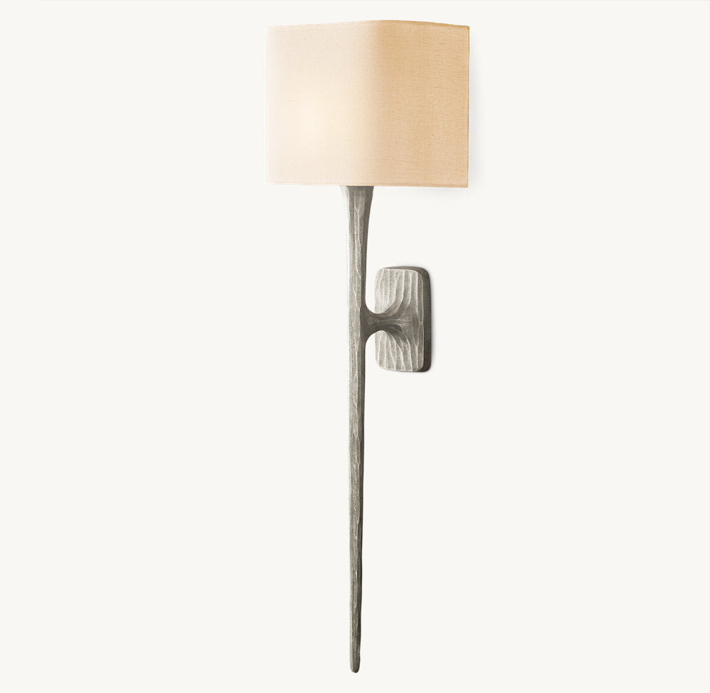Thaddeus Grand Shaded Wall Light, Bathroom Wall Sconce, detail 14
