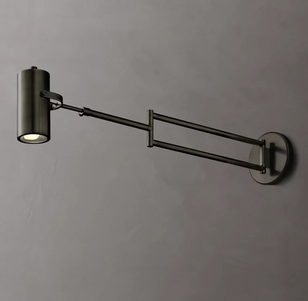 Champeaux Swing-Arm Wall Light, Plug-In Wall Sconce, detail 14