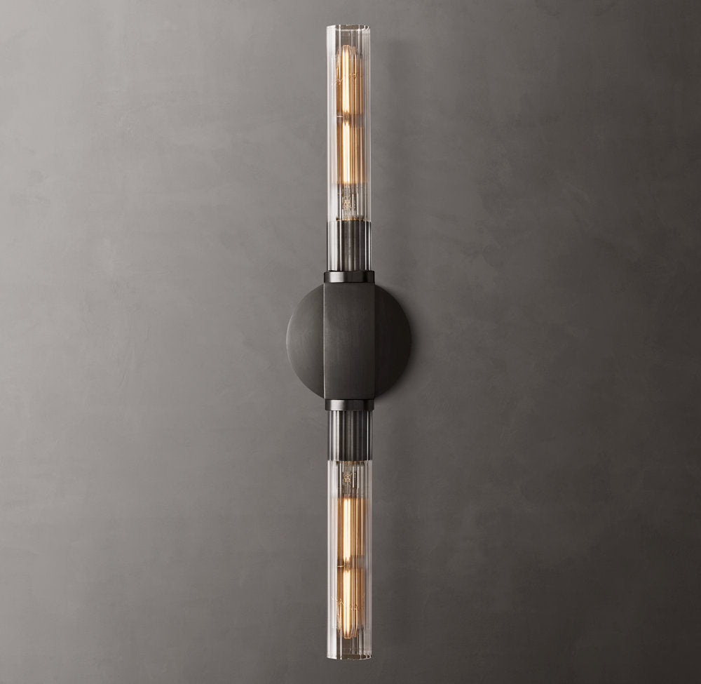 Cannele Linear Wall Light, Bathroom Wall Sconce, detail 14