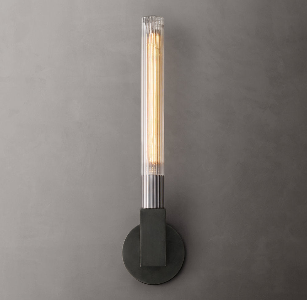 Cannele Exterior Sconce, Outdoor Wall Light, detail 6