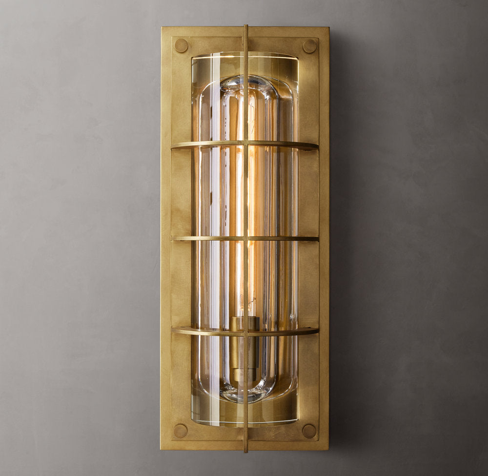 Vicomte Grand Exterior Sconce, Outdoor Wall Light, detail 5
