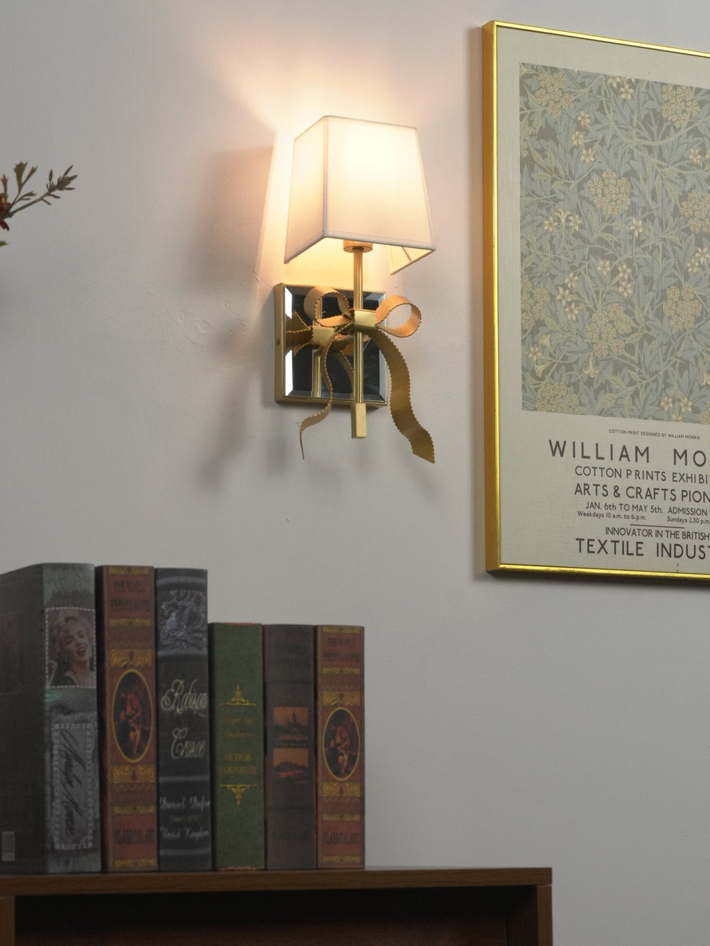 Belle Bow Wall Light, Hardwired Wall Sconce, detail 28