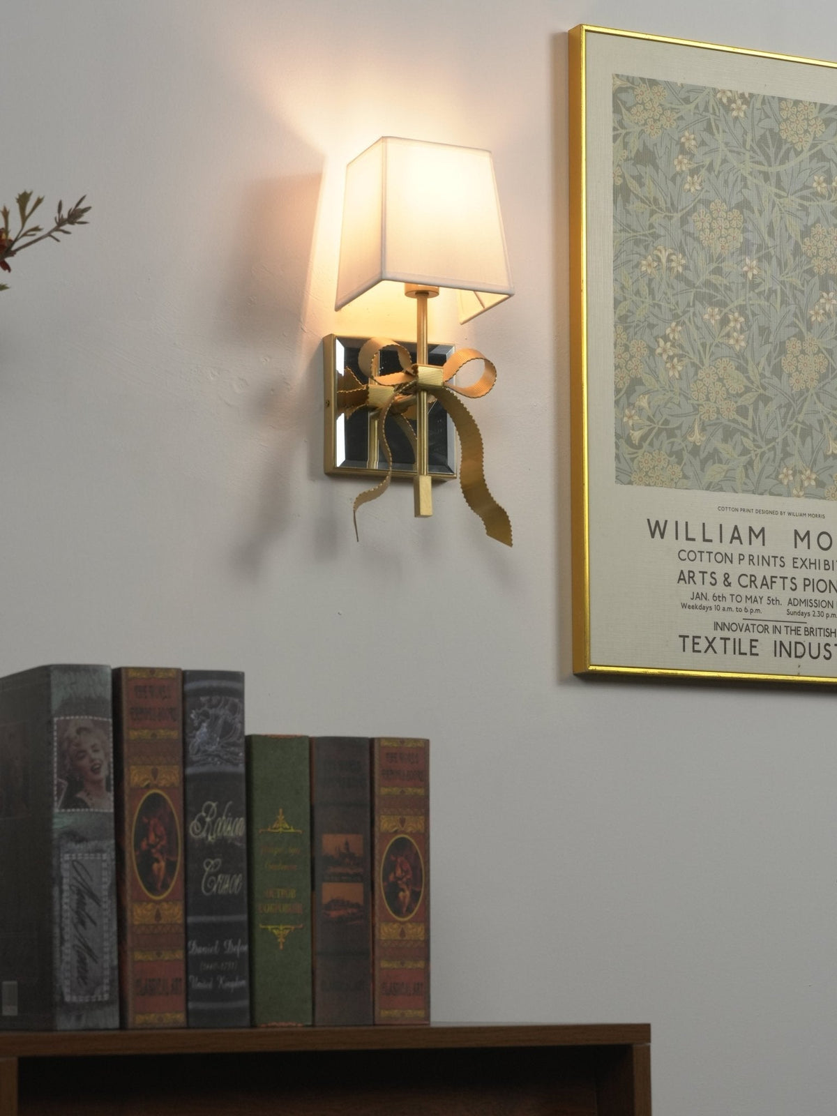 Belle Bow Wall Light, Hardwired Wall Sconce, detail 28