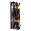 Nuvola 4 Light Wall Light, Hardwired Wall Sconce, Metal, 7.09"W x 19.69"H