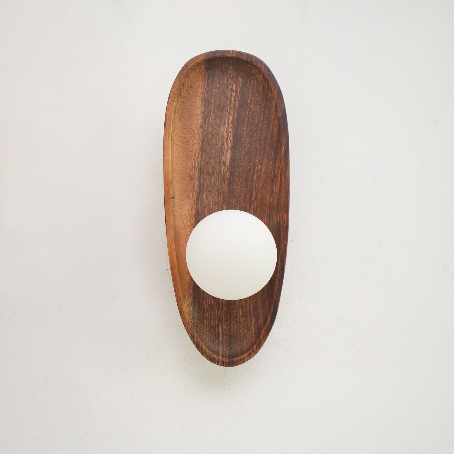 Eivor Wooden Globe Wall Light, Hardwired Wall Sconce, detail 25