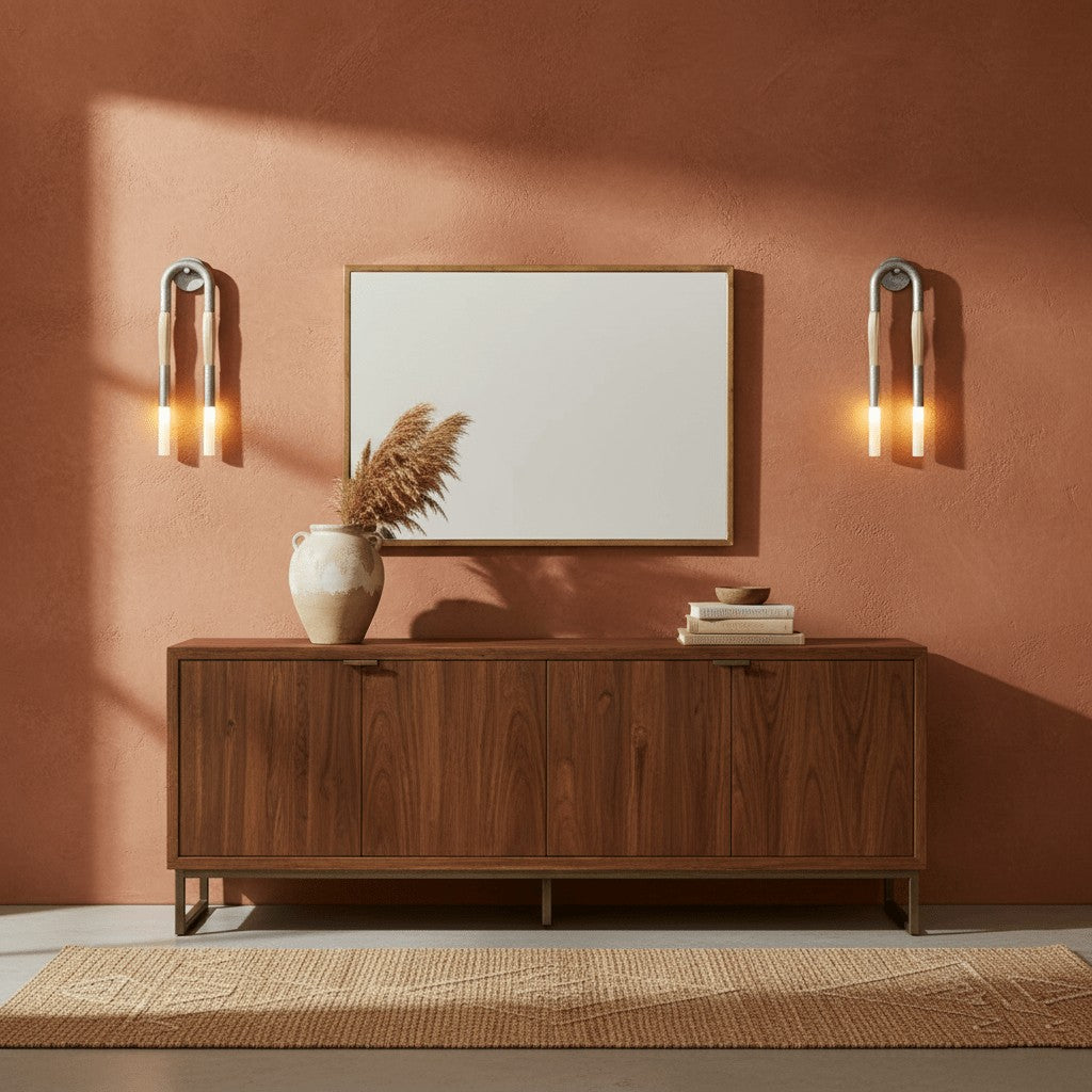 Equine Grace Wall Light, Bedroom Wall Sconce, detail 11