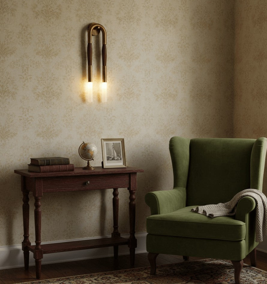Equine Grace Wall Light, Bedroom Wall Sconce, detail 15