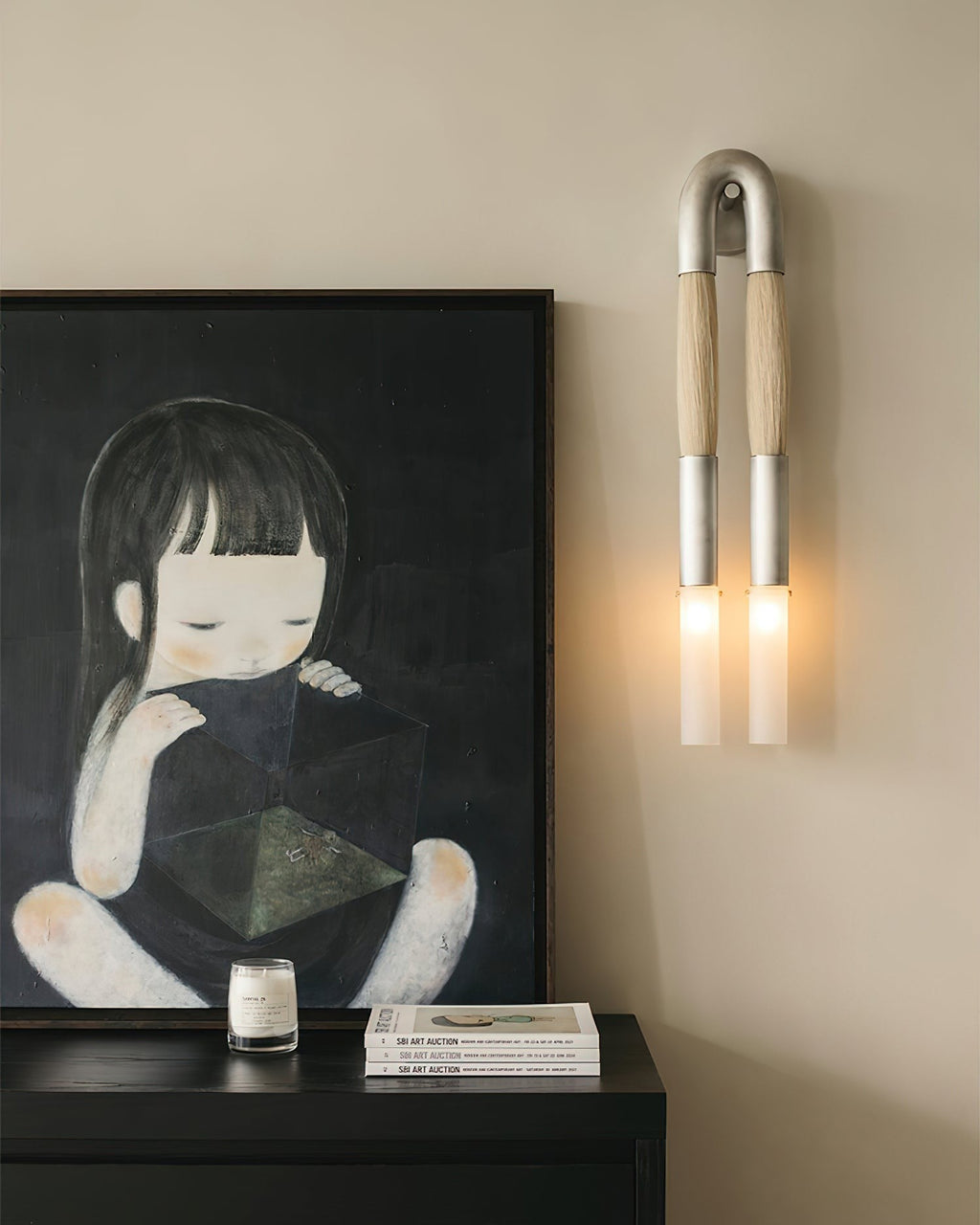 Equine Grace Wall Light, Bedroom Wall Sconce, detail 21