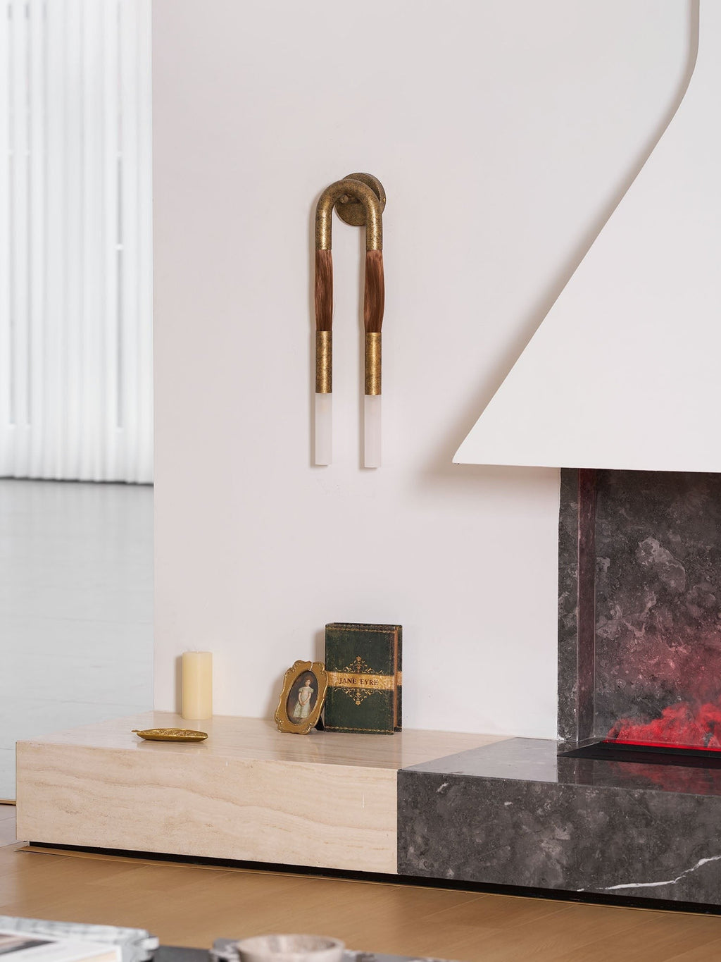 Equine Grace Wall Light, Bedroom Wall Sconce, detail 54