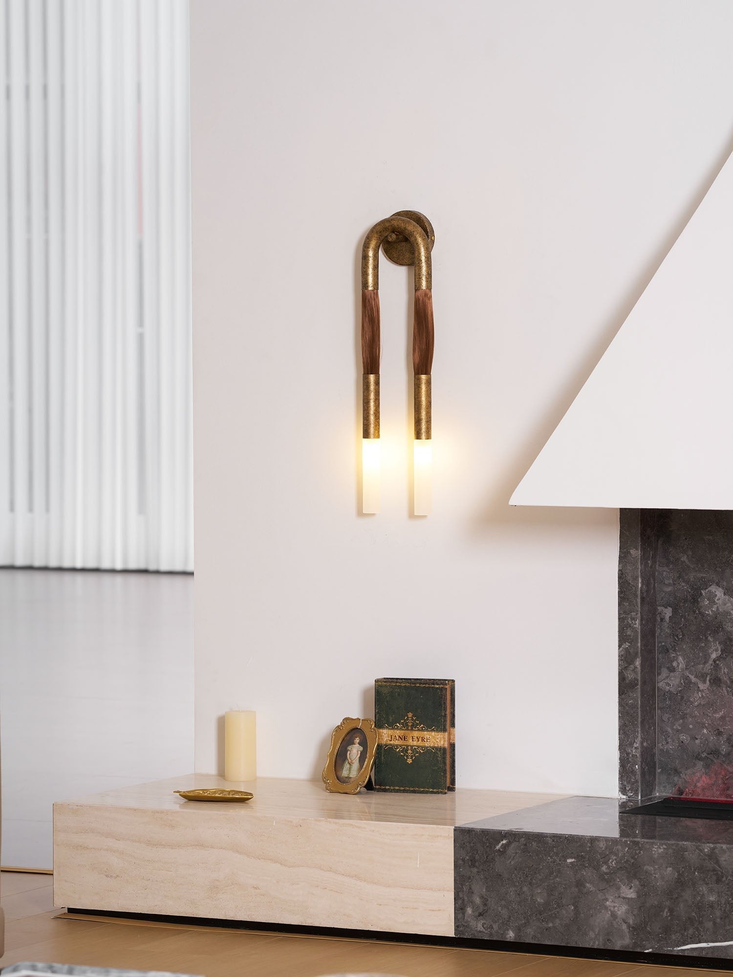 Equine Grace Wall Light, Bedroom Wall Sconce, detail 55