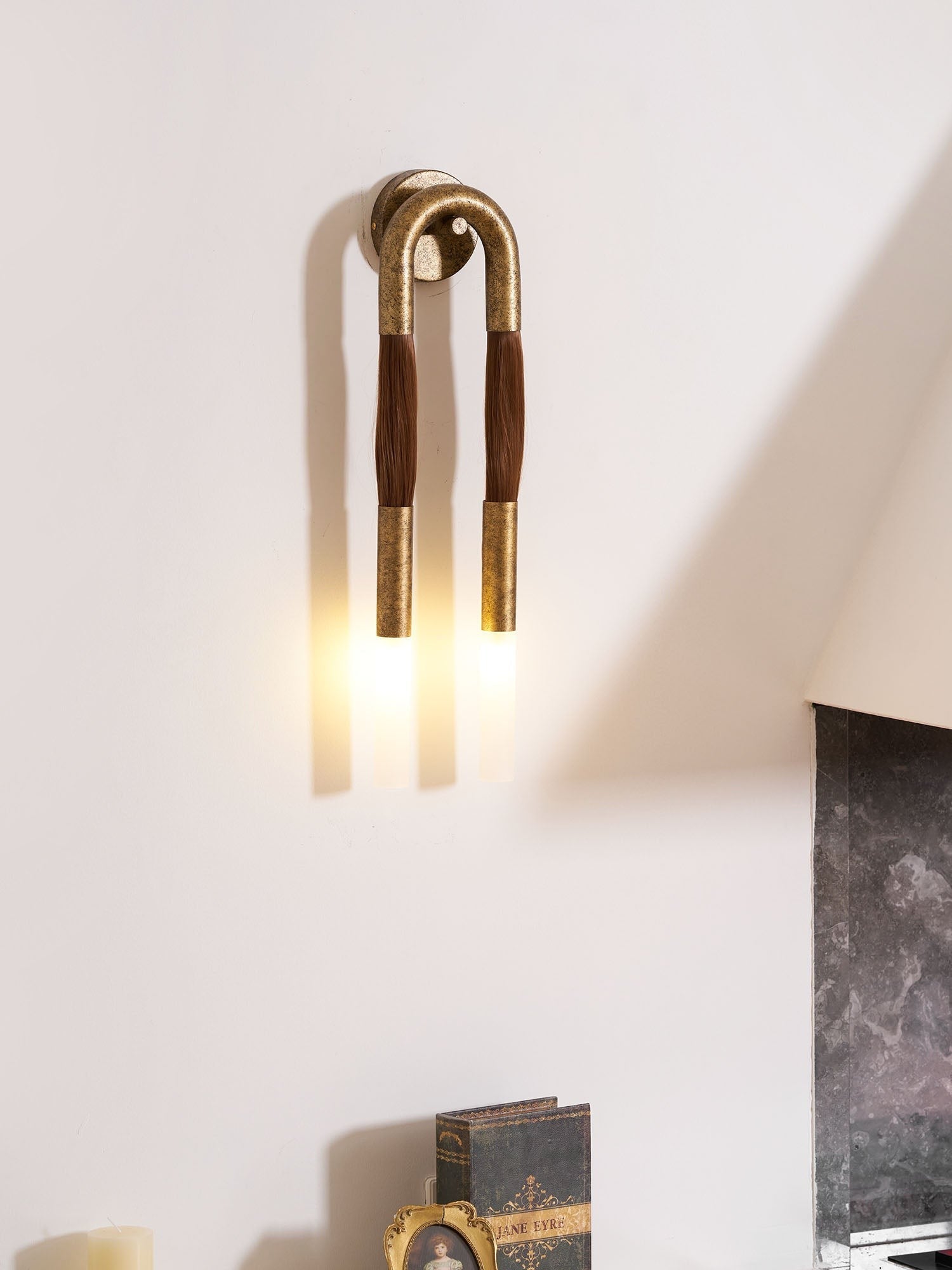 Equine Grace Wall Light, Bedroom Wall Sconce, detail 56