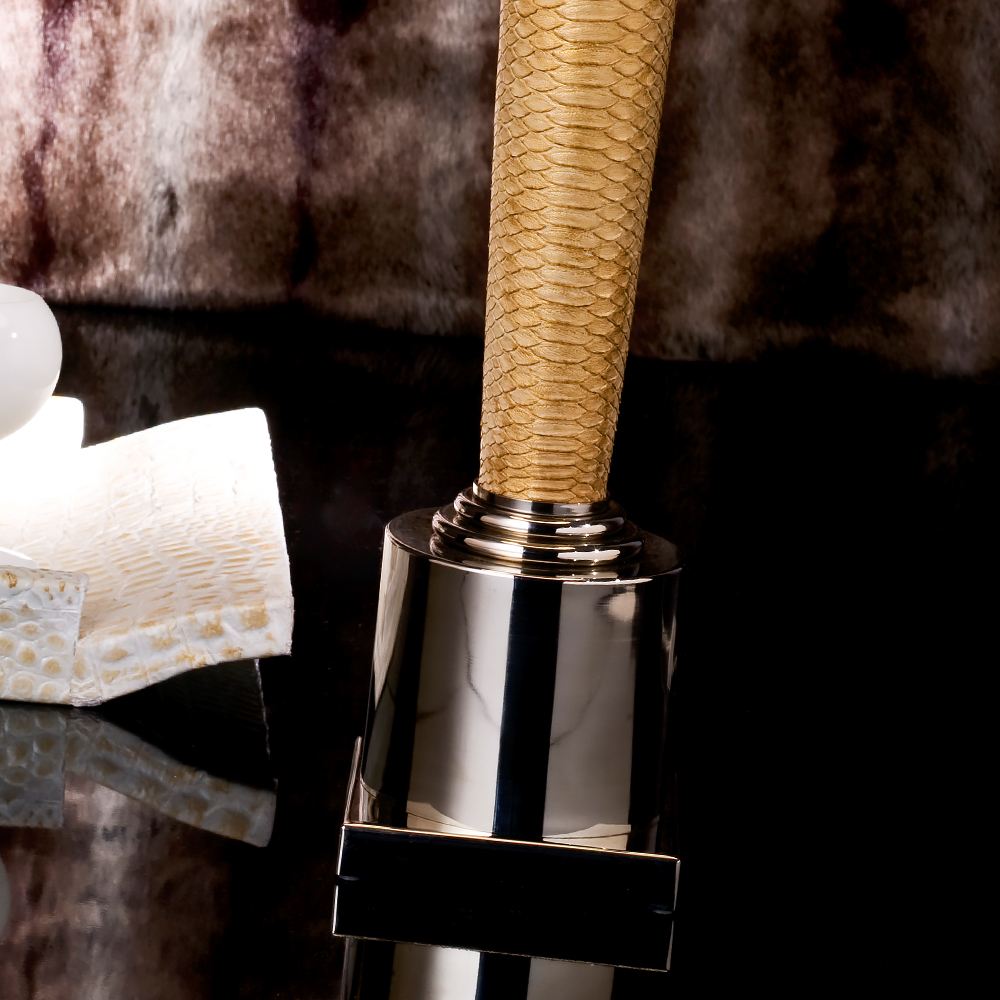 Exclusive Italian Premium Print Table Light, Bedside Table Lamp, detail 4