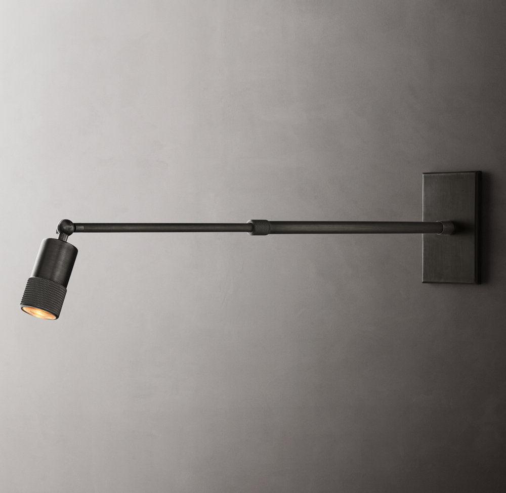 Utilitaire Grand Telescoping Wall Light, Bedroom Wall Sconce, detail 10