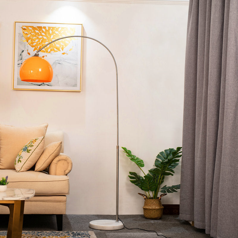 Contemporary Clean-Lined Fishing-Style Floor Light Contemporary Home Lighting, Floor Lamp, Diameter: 28 cm
