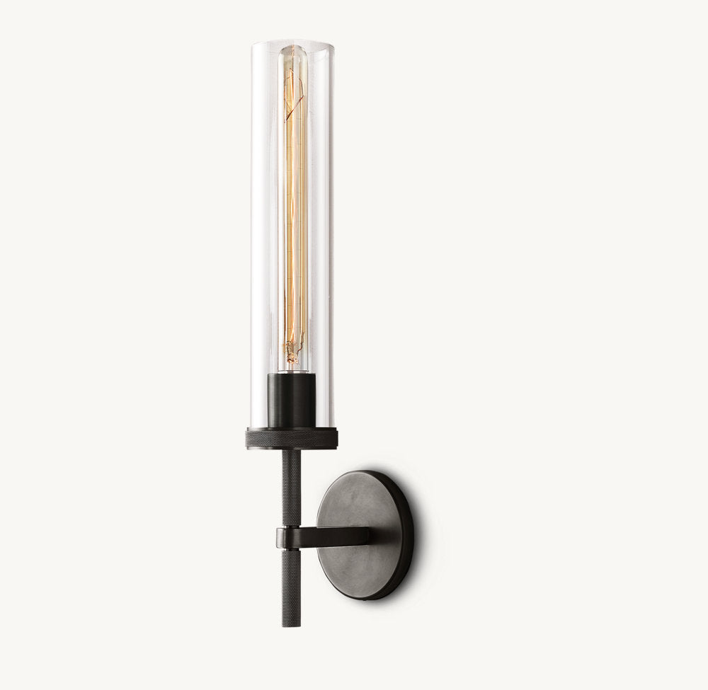 Lambeth Knurled Grand Wall Light, Bathroom Wall Sconce, detail 16