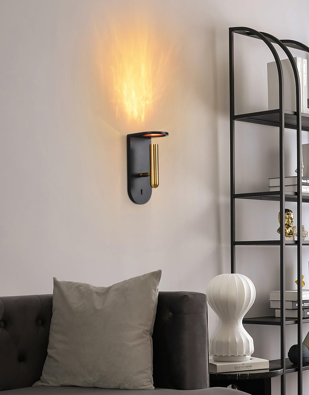 Nights LED Wall Light, Bedroom Wall Sconce, detail 3