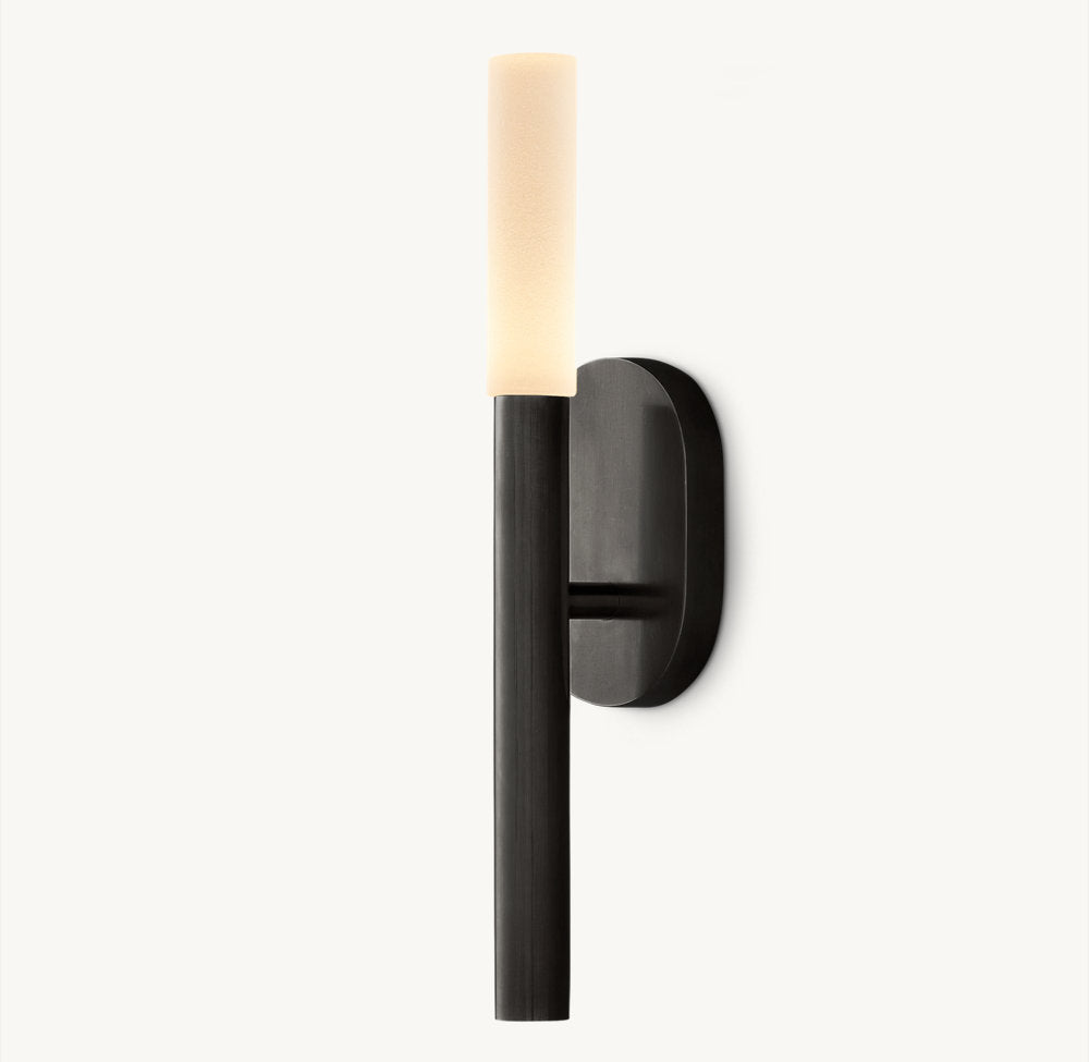 Rousseau Wall Light - 3"W x 5"H, Bathroom Wall Sconce, detail 10