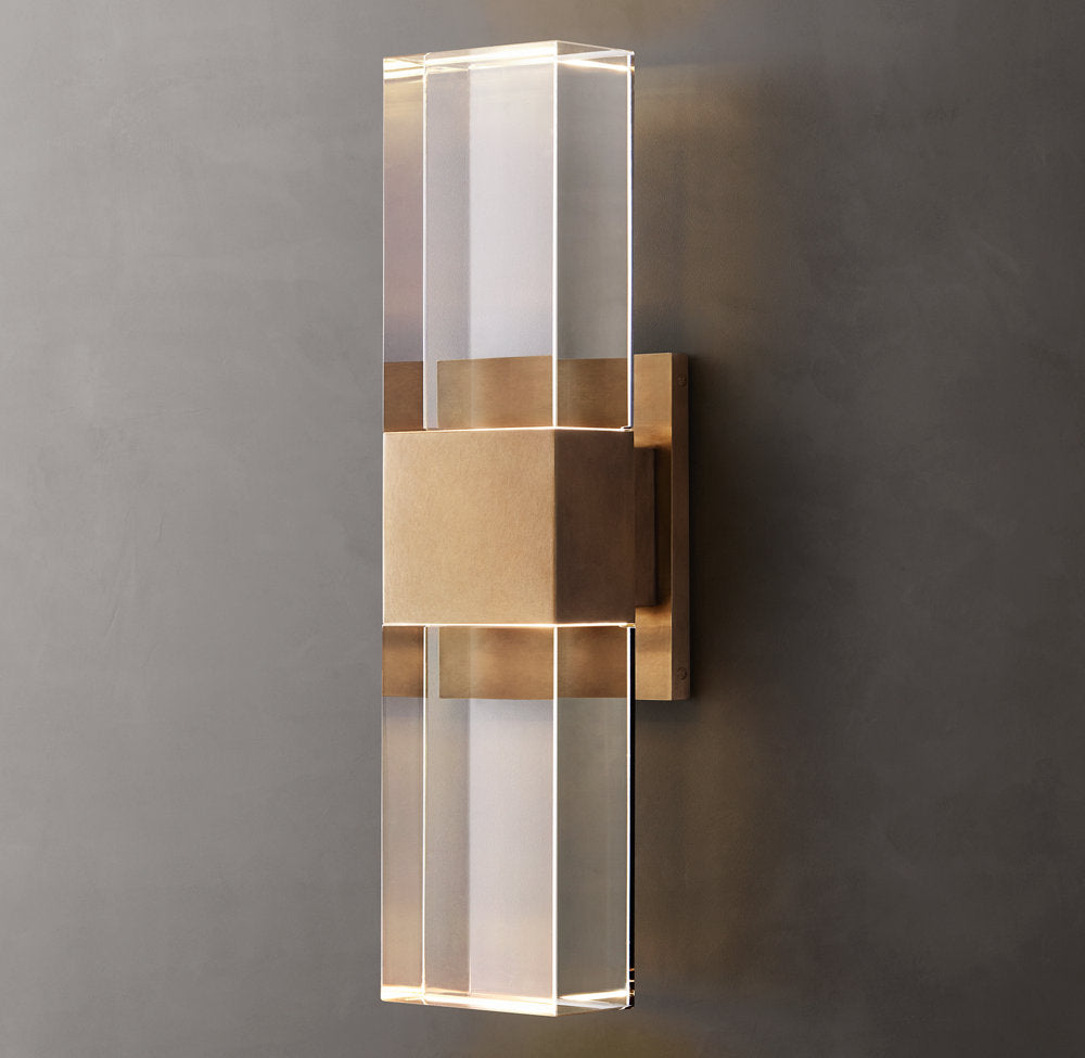 Serra Linear Wall Light - Dimensions Overall: 5", Wall Sconce, detail 4