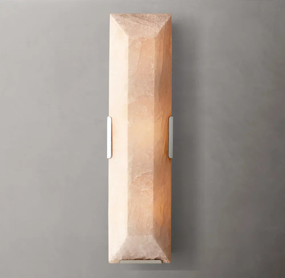 Harlow Calcite Linear Wall Light, Bedroom Wall Sconce, detail 15