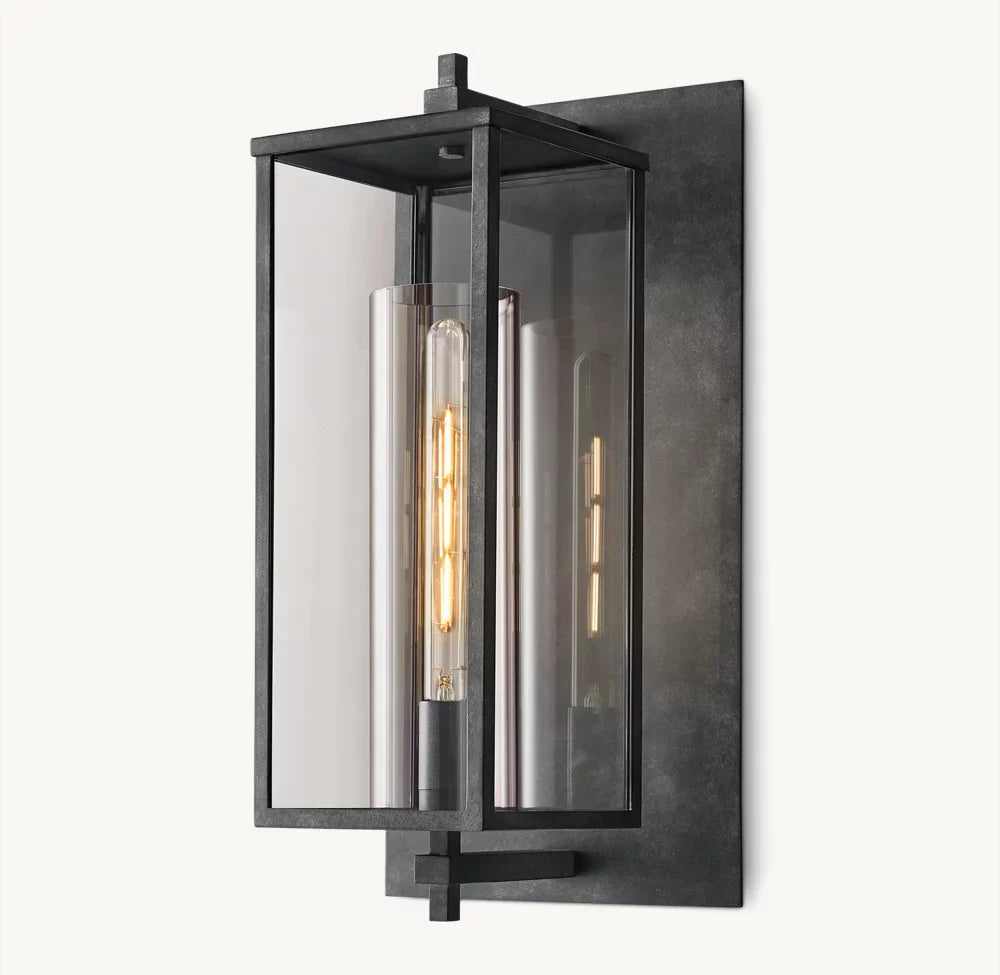 Devaux Grand Square Wall Light, Wall Sconce, detail 14