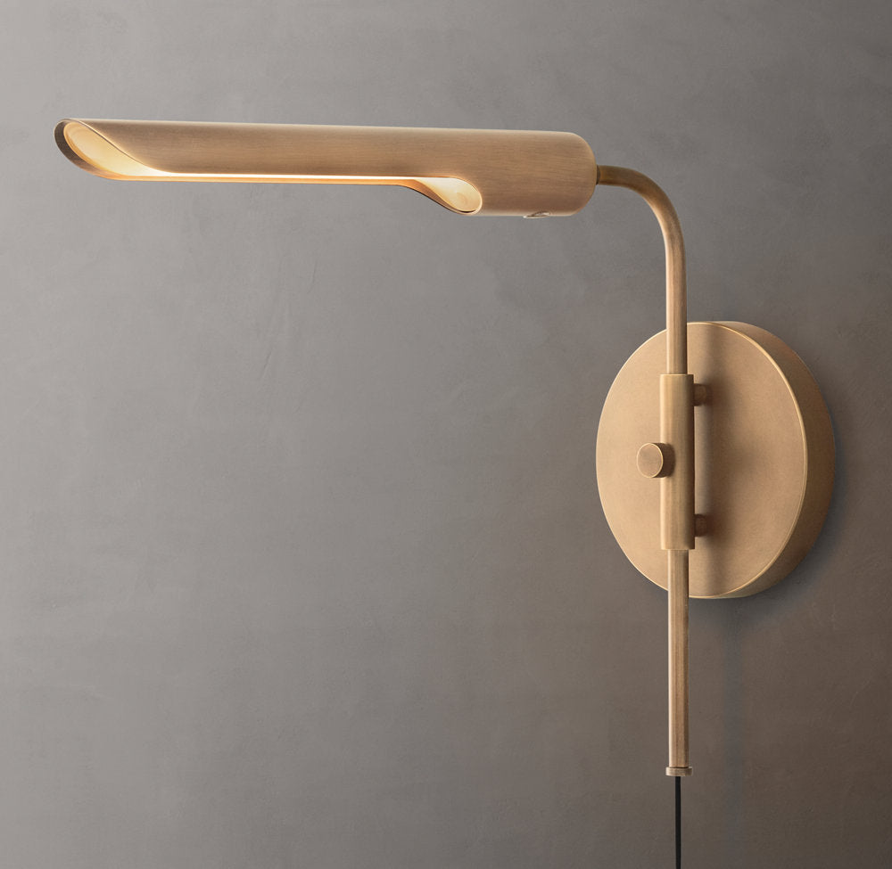Quinton Task Wall Light, Plug-In Wall Sconce, detail 6