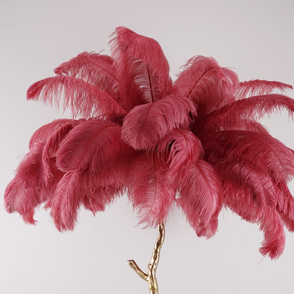 Feathered Elegance Brass Floor Light, Floor Lamp, detail 126