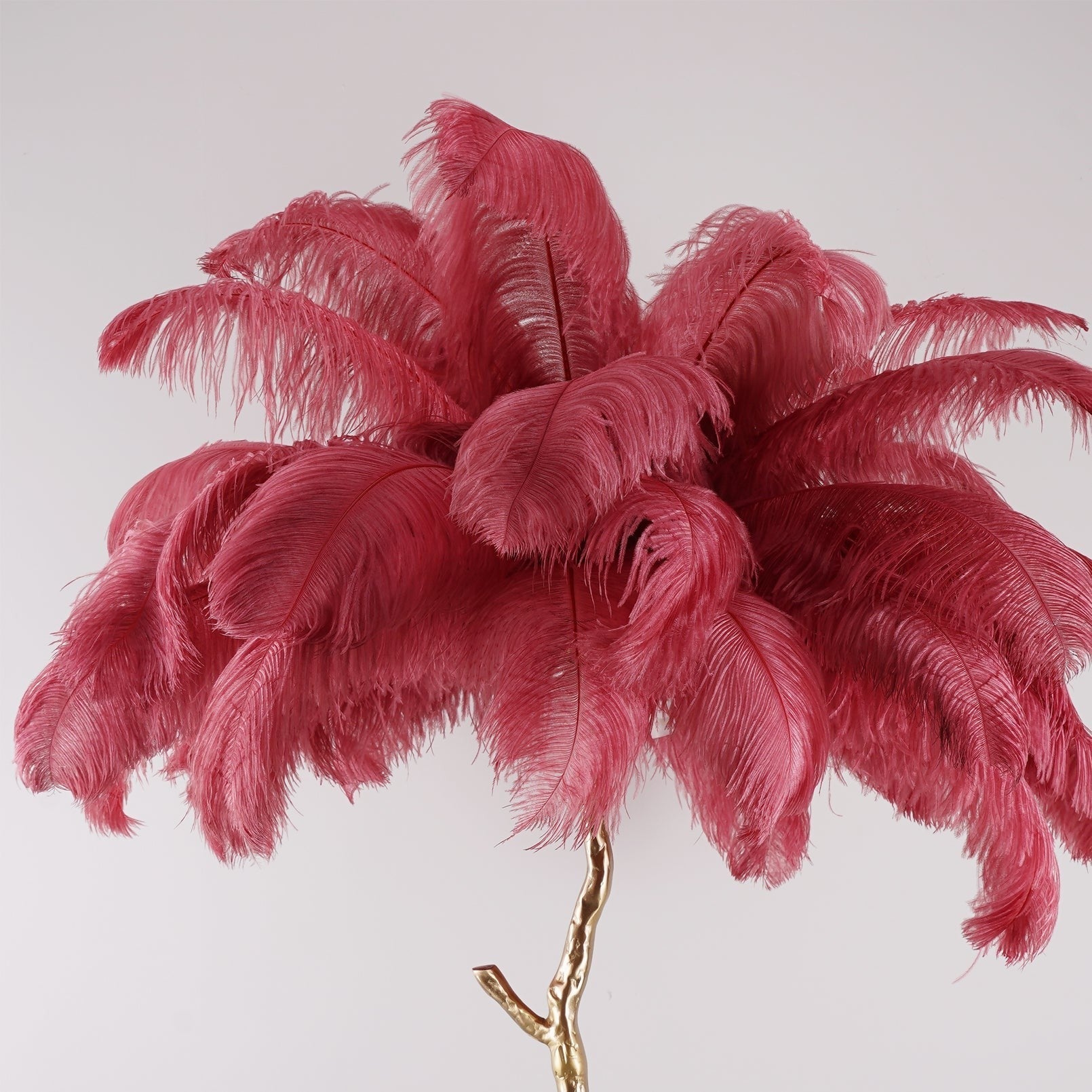 Feathered Elegance Brass Floor Light, Floor Lamp, detail 126