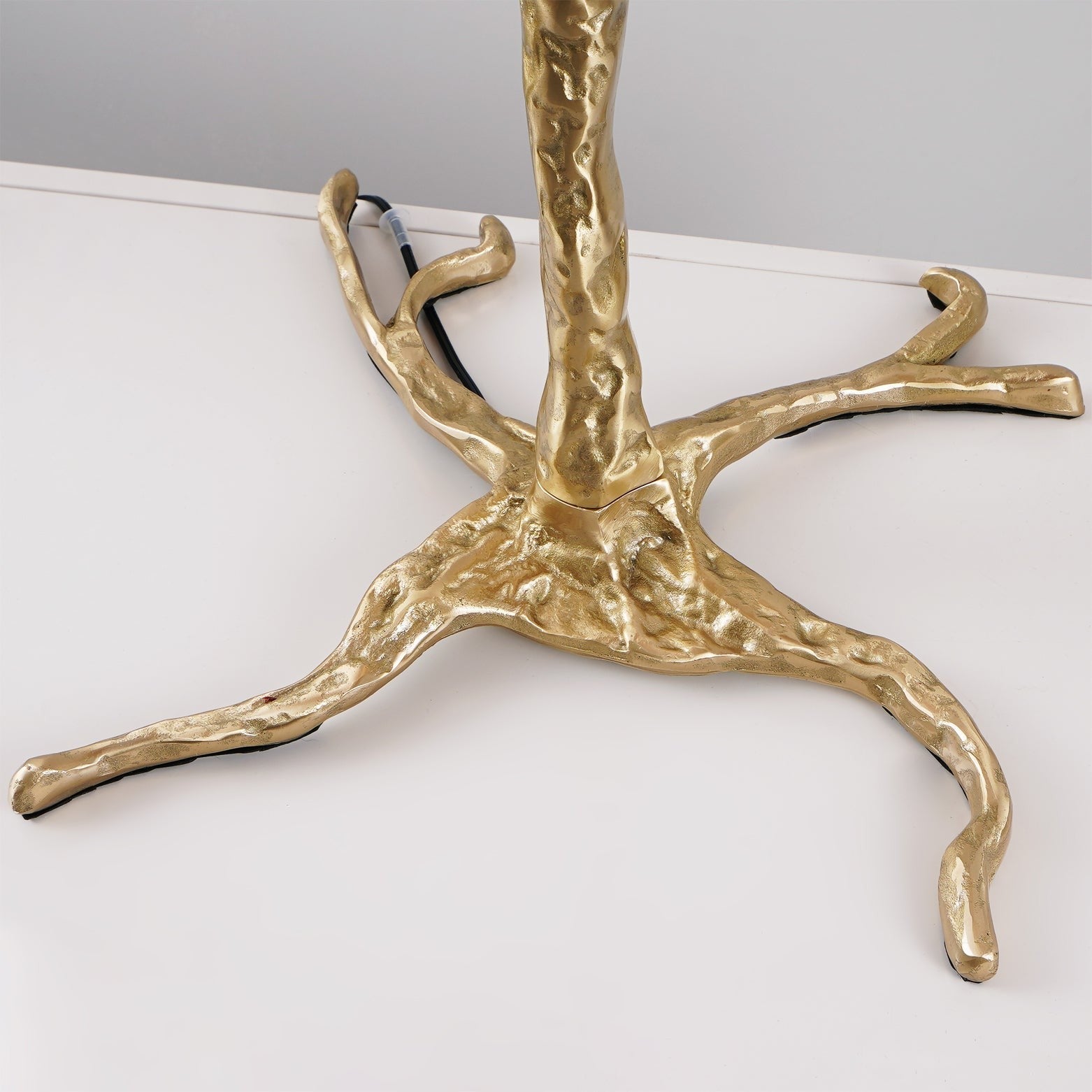 Feathered Elegance Brass Floor Light, Floor Lamp, detail 127