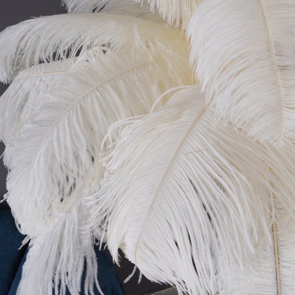 Feathered Elegance Brass Floor Light, Floor Lamp, detail 133