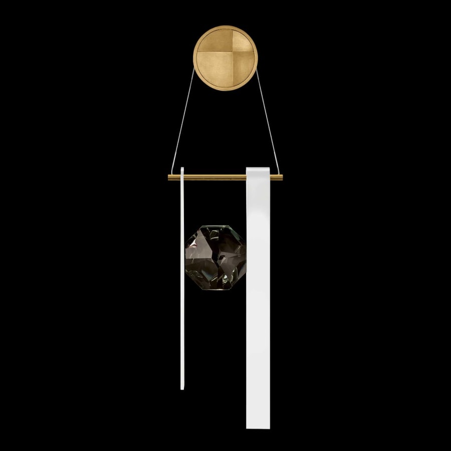 Artisan ARIA 2 Light 21" Tall LED Wall Light, Bedroom Wall Sconce, 4"