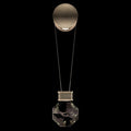 Artisan ARIA 2 Light 7" Tall LED Wall Light, Bedroom Wall Sconce, Dimensions: Height: 7"
