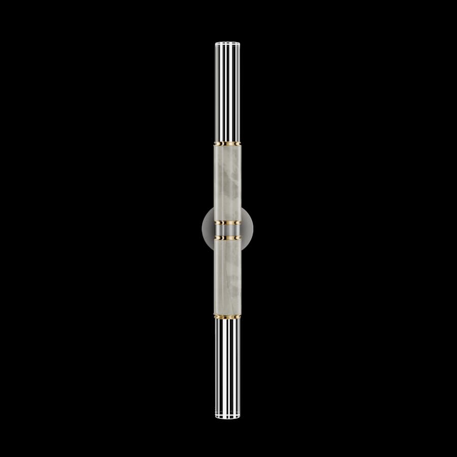Artisan Antonia 34" Tall LED Wall Light, Bedroom Wall Sconce, Dimensions: Height: 34"